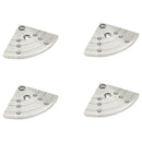 vidaXL önközpontosító fa tokmány készlet 3,75 hüvelykes acélhoz