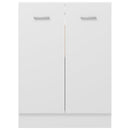 vidaXL fehér szerelt fa alsószekrény 60 x 46 x 81,5 cm