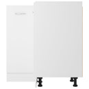 vidaXL fehér szerelt fa alsó sarokszekrény 75,5 x 75,5 x 81,5 cm