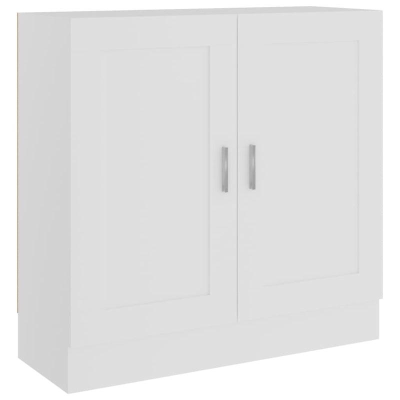 vidaXL fehér szerelt fa könyvszekrény 82,5 x 30,5 x 80 cm