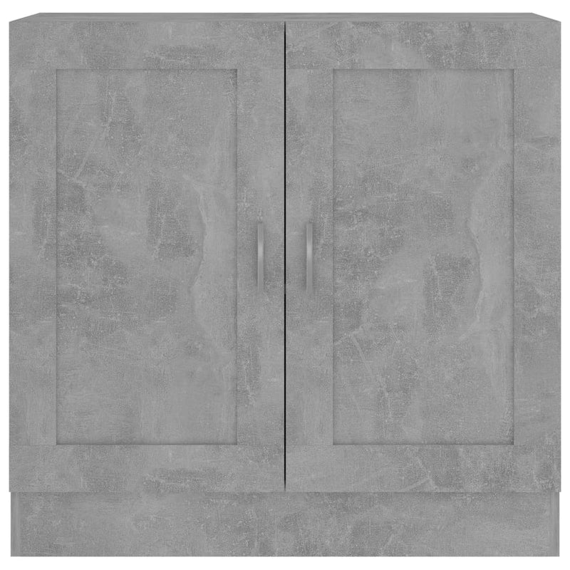 vidaXL betonszürke szerelt fa könyvszekrény 82,5 x 30,5 x 80 cm