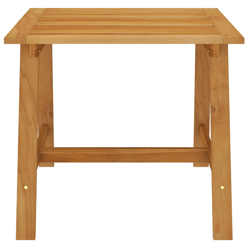 vidaXL tömör akácfa kerti étkezőasztal 88 x 88 x 74 cm