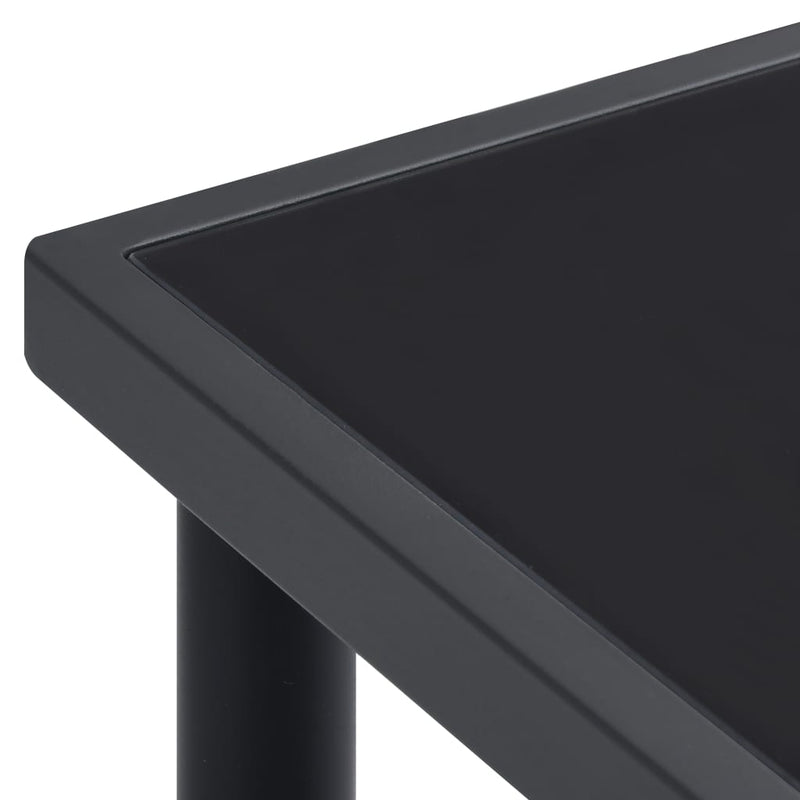 vidaXL antracitszürke kültéri étkezőasztal 150 x 90 x 74 cm