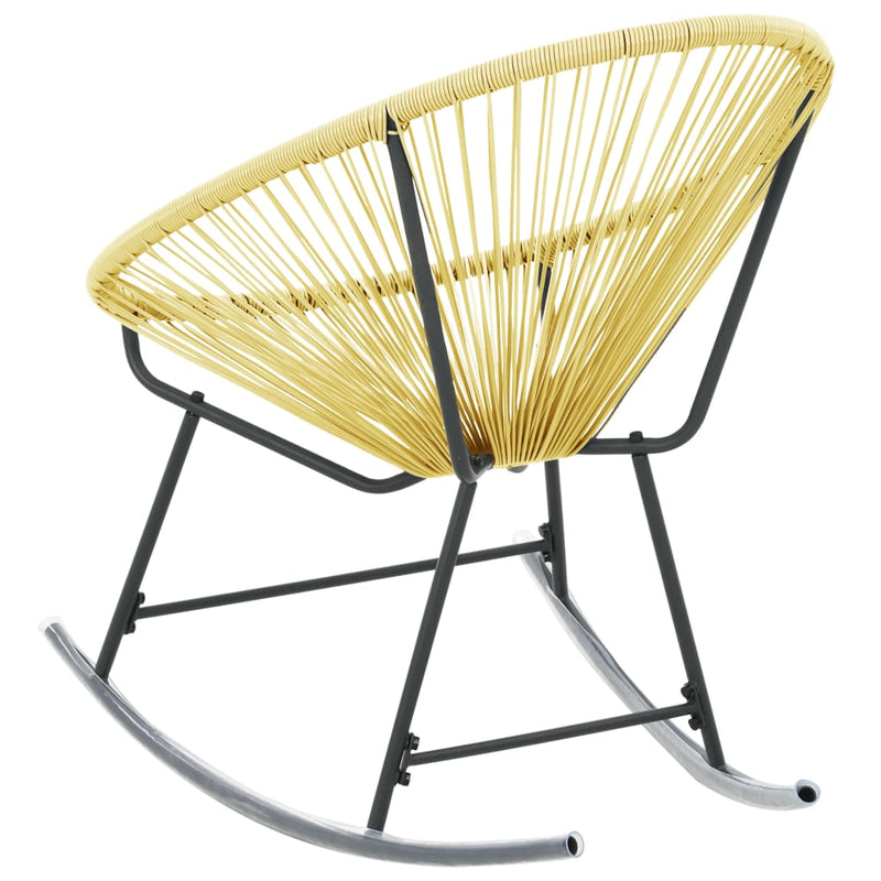 vidaXL bézs polyrattan kültéri Acapulco szék