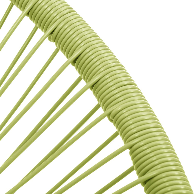 vidaXL zöld polyrattan kerti Acapulco szék