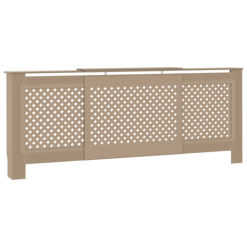 vidaXL MDF radiátorburkolat 205 cm
