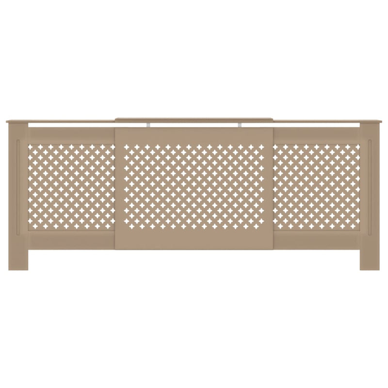 vidaXL MDF radiátorburkolat 205 cm