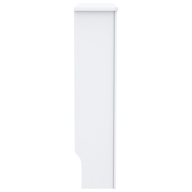 vidaXL fehér MDF radiátorburkolat 78 cm