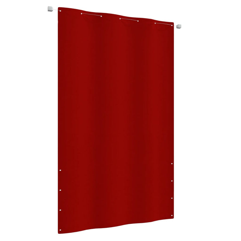 vidaXL piros oxford-szövet erkélyparaván 140 x 240 cm