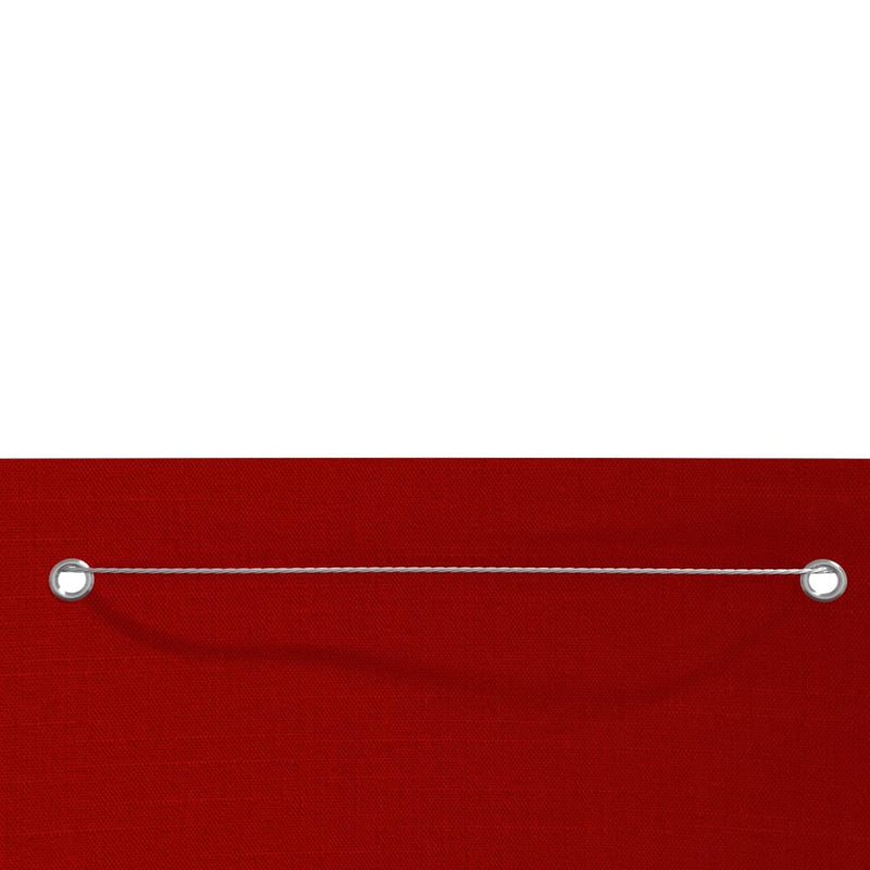 vidaXL piros oxford-szövet erkélyparaván 140 x 240 cm