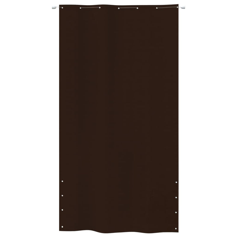 vidaXL barna oxford-szövet erkélyparaván 140 x 240 cm