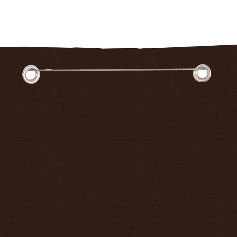 vidaXL barna oxford-szövet erkélyparaván 140 x 240 cm
