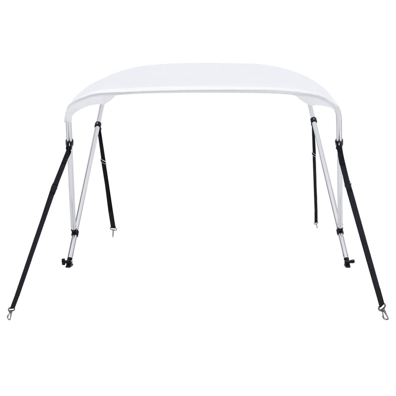 vidaXL fehér kétágú bimini tető 150 x 120 x 110 cm