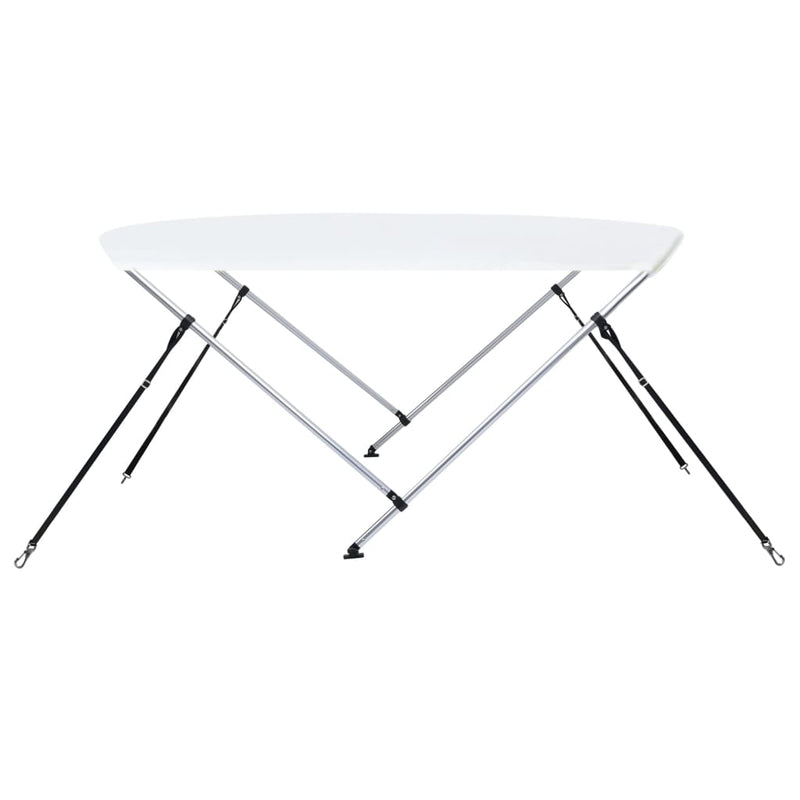 vidaXL fehér kétágú bimini tető 150 x 120 x 110 cm