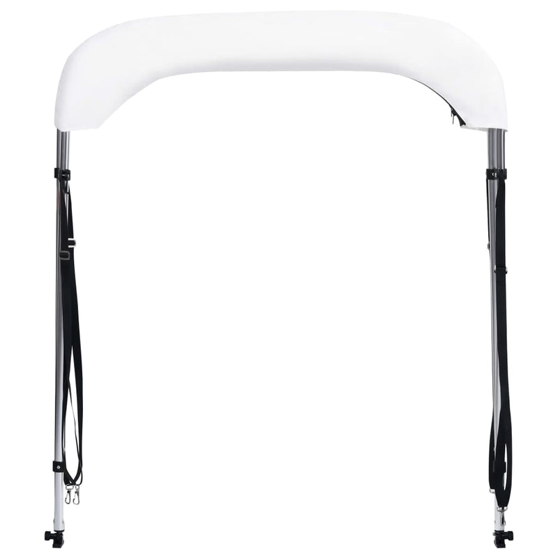 vidaXL fehér kétágú bimini tető 150 x 120 x 110 cm