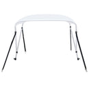 vidaXL fehér kétágú bimini tető 180 x 150 x 110 cm
