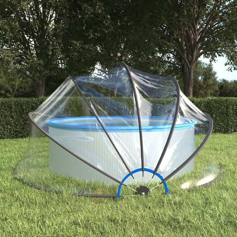 vidaXL medencekupola 500 x 250 cm
