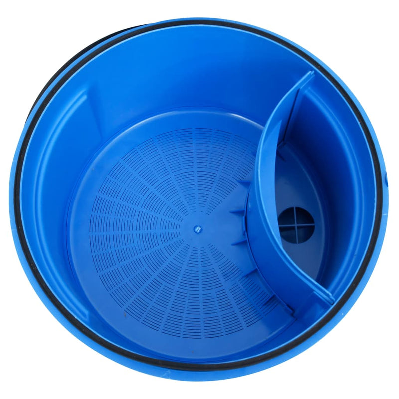 vidaXL kék-fekete homokszűrős szivattyú 385 x 620 x 432 mm 200 W 25 L