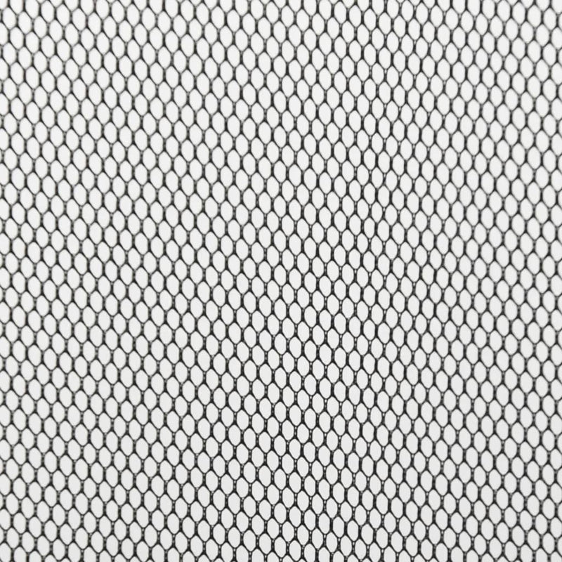 vidaXL fekete szúnyogháló ajtóra 10 részes hálós függönnyel 240x240 cm