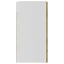 vidaXL 2 db sonoma tölgy színű szerelt fa függő szekrény 50x31x60 cm