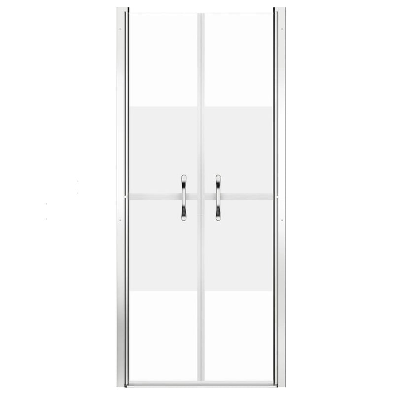 vidaXL félig matt ESG zuhanyajtó 86 x 190 cm