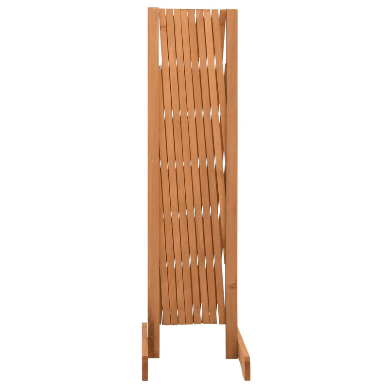 vidaXL narancssárga tömör fenyőfa rácsos kerti kerítés 180 x 100 cm