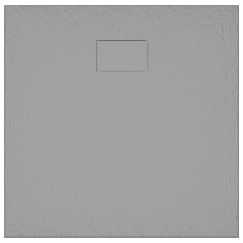 vidaXL szürke SMC zuhanytálca 90 x 80 cm