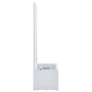 vidaXL fehér kerti magaságyás ráccsal és öntözőrendszerrel