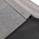 vidaXL szürke WPC fűnyírótároló 80 x 80 x 70 cm