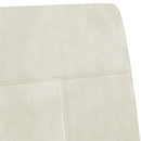 vidaXL krémfehér bársony szánkótalpas szék