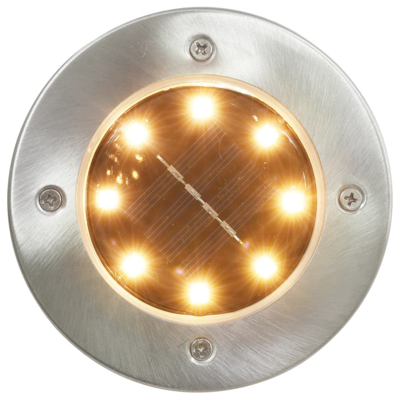 vidaXL 8 db RGB színű napelemes talajba szúrható LED-lámpa