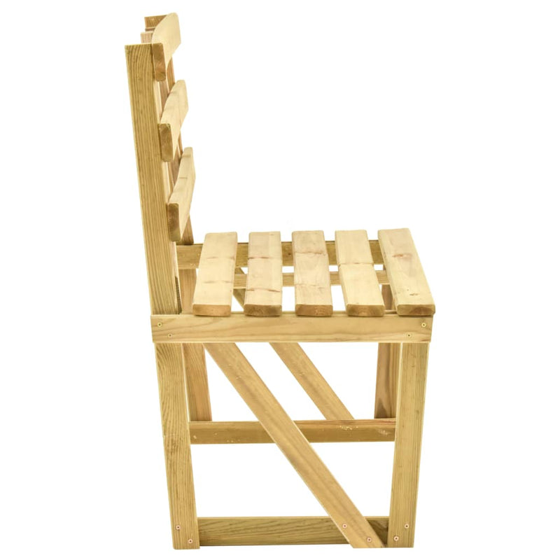 vidaXL impregnált fenyőfa kerti pad 120 cm