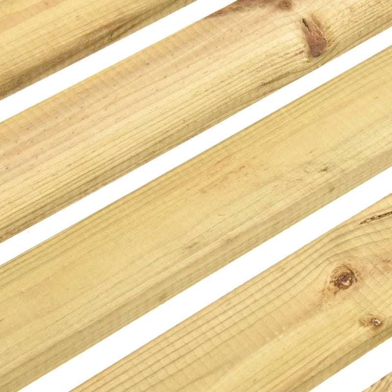 vidaXL impregnált fenyőfa kerti pad 120 cm
