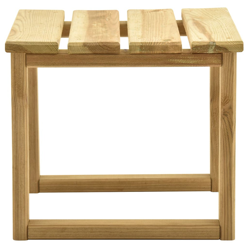 vidaXL impregnált fenyőfa napozóágy-asztal 30 x 30 x 26 cm