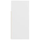 vidaXL fehér tálalószekrény LED-világítással 80 x 35 x 75 cm