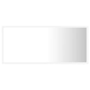vidaXL fehér akril LED-es fürdőszobai tükör 90 x 8,5 x 37 cm