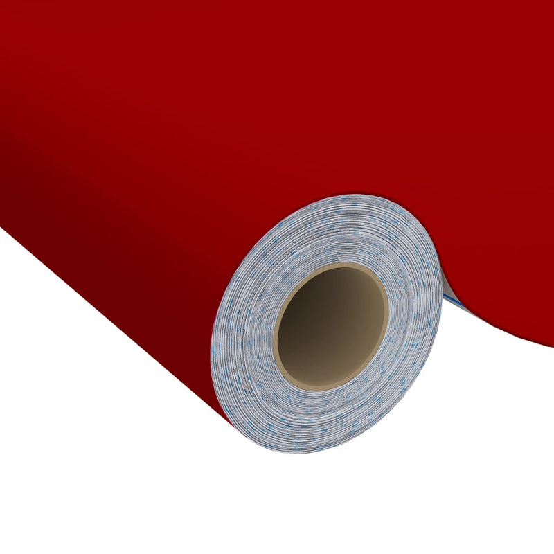 vidaXL 2 db piros öntapadó PVC ajtófólia 500 x 90 cm