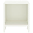 vidaXL fehér tömör fenyőfa éjjeliszekrény 35 x 30 x 40 cm