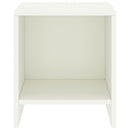 vidaXL 2 db fehér tömör fenyőfa éjjeliszekrény 35 x 30 x 40 cm