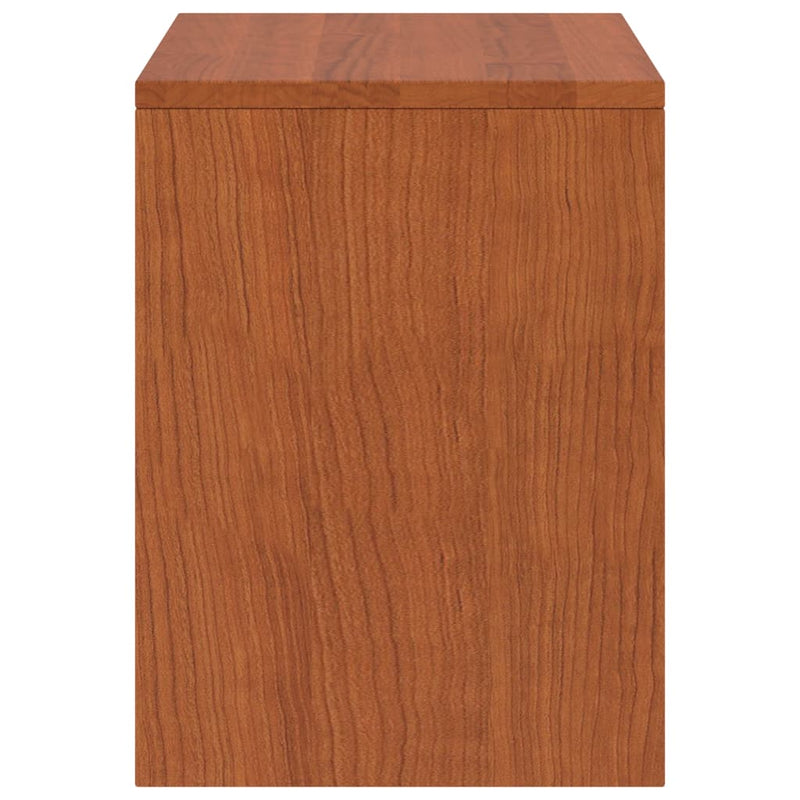 vidaXL 2 db mézbarna tömör fenyőfa éjjeliszekrény 35 x 30 x 40 cm