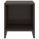 vidaXL 2 db sötétbarna tömör fenyőfa éjjeliszekrény 35 x 30 x 40 cm