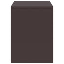vidaXL 2 db sötétbarna tömör fenyőfa éjjeliszekrény 35 x 30 x 40 cm