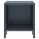 vidaXL 2 db világosszürke tömör fenyőfa éjjeliszekrény 35 x 30 x 40 cm