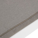 vidaXL 2 db fehér műanyag kerti pihenőpad párnákkal