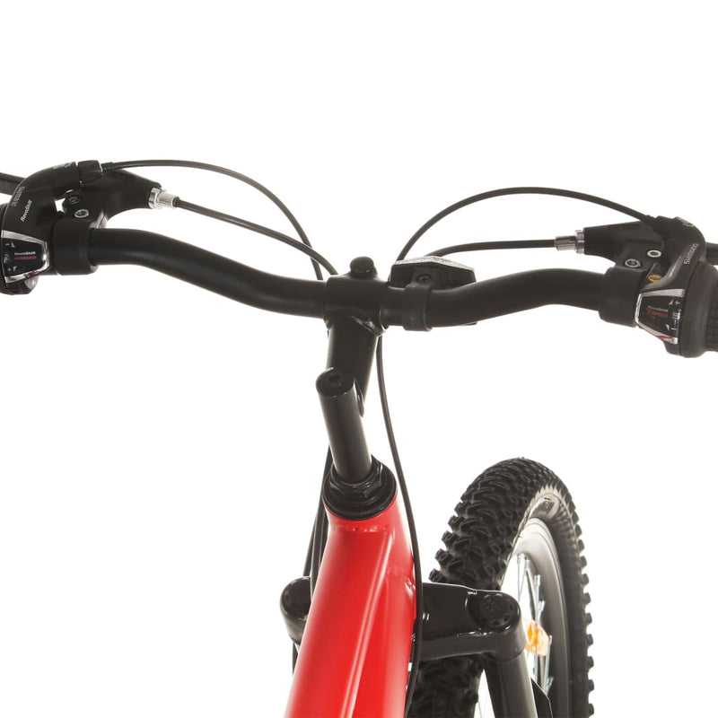 vidaXL 21 sebességes piros mountain bike 29 hüvelykes kerékkel 53 cm