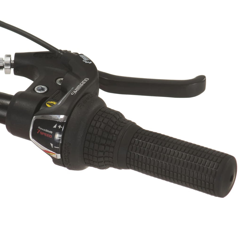 vidaXL 21 sebességes piros mountain bike 27,5 hüvelykes kerékkel 42 cm