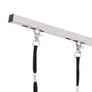 vidaXL állítható kutyakozmetikai asztal 2 hurokkal és kosárral