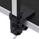 vidaXL állítható kutyakozmetikai asztal 2 hurokkal és kosárral