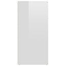 vidaXL magasfényű fehér szerelt fa tálalószekrény 80 x 36 x 75 cm