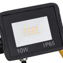 vidaXL hideg fehér fényű fogantyúval ellátott LED-es reflektor 10 W
